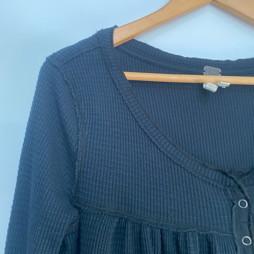 Free People XS Kai Thermal Henley Top - Picture 6 of 13